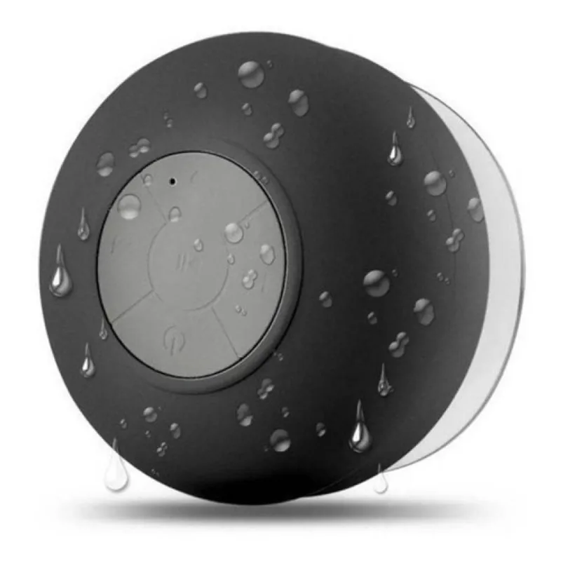 Caixinha Som Bluetooth A Prova D'agua Atende Chamadas Celular PRETA