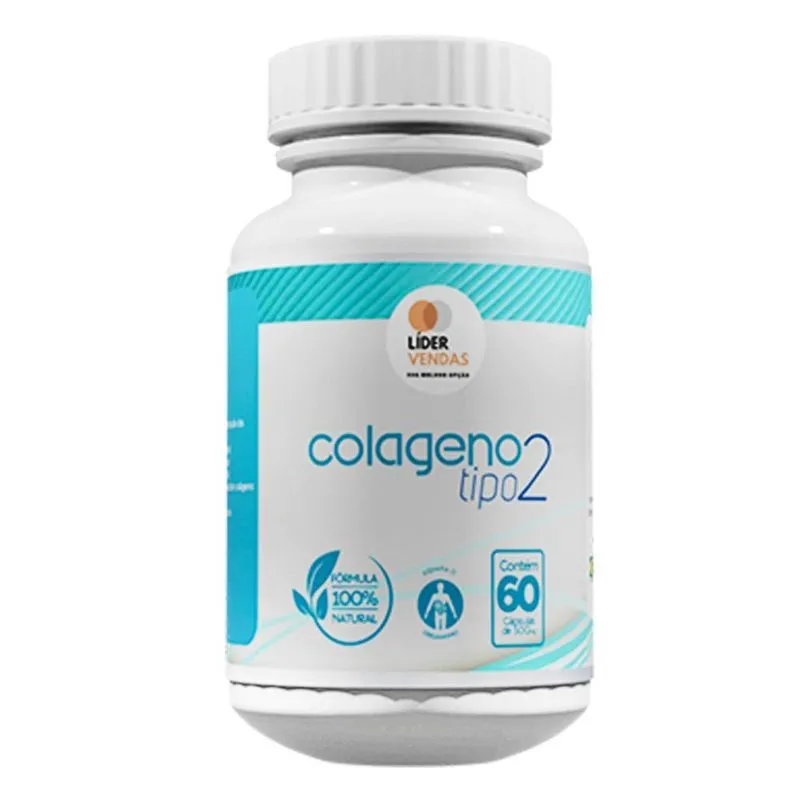 Colágeno Tipo 2 Natural 60 Cápsulas 500mg