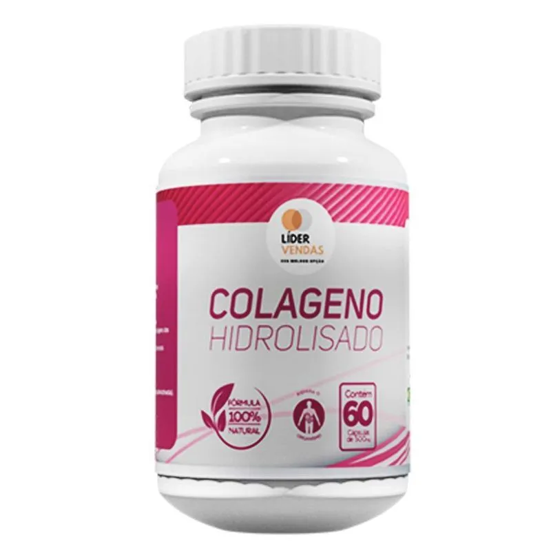 Colágeno Hidrolisado 60 Cápsulas 500Mg