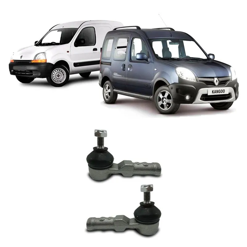 Par Braço Ponteira De Direção Renault Kangoo 2000 Até 2018