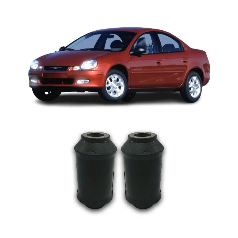 Par Bucha Menor Da Bandeja Dianteira Chrysler Neon