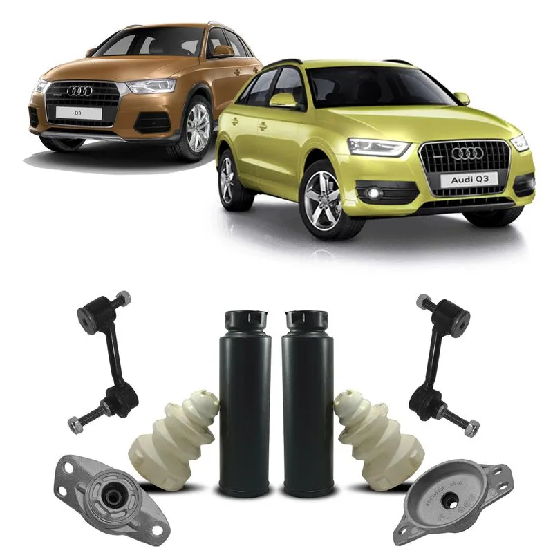 Par Kit Amortecedor E Bieleta Traseira Audi Q3 2012 A 2019