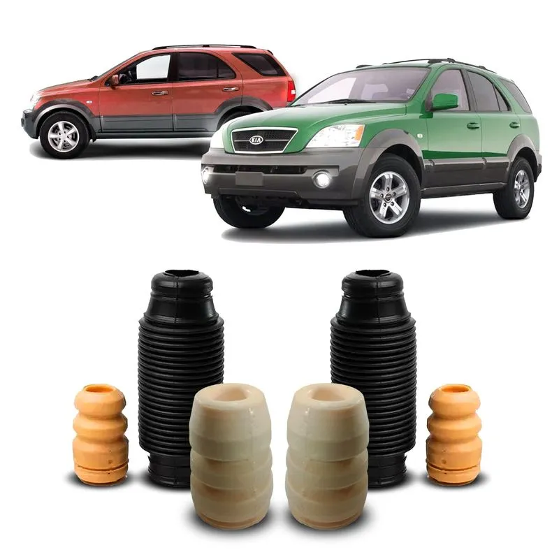 Kit Batedor Suspensão Dianteira Traseira Sorento 2005 06 07