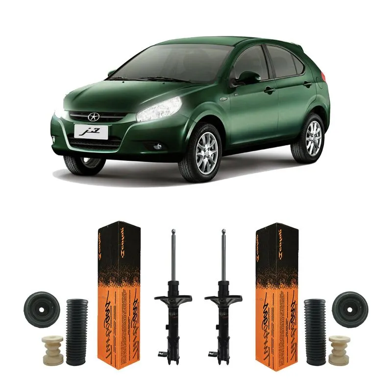 2 Amortecedor Coxim Batente Suspensão Traseira J3 2011/2015