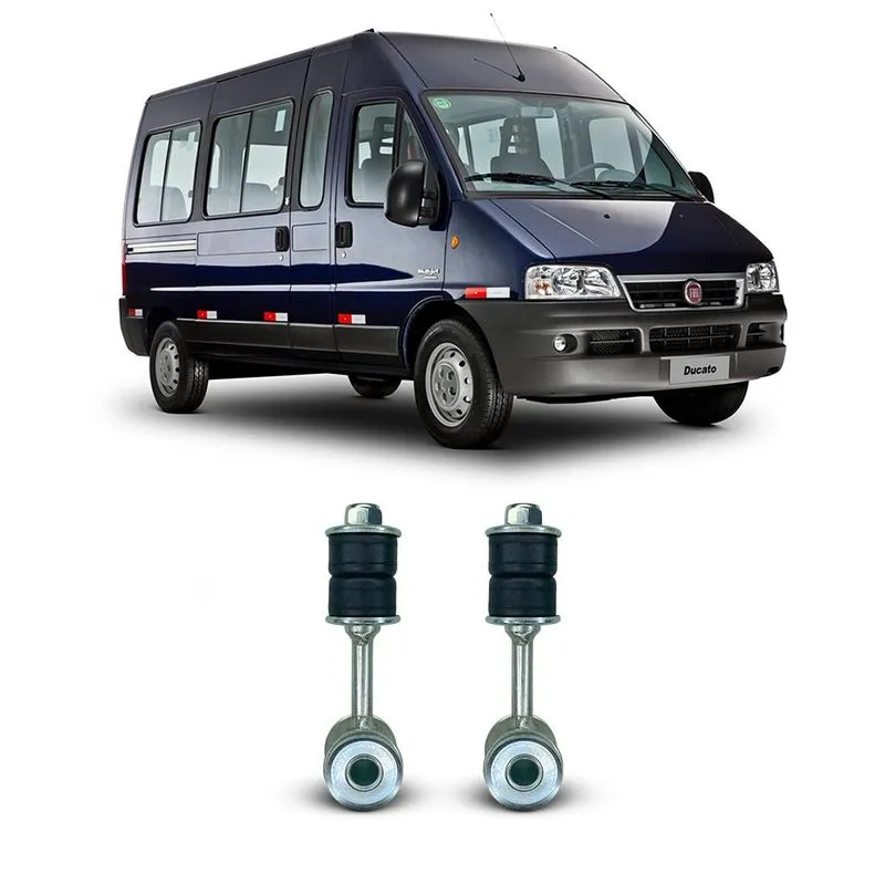 Par Bieletas Barra Suspensão Dianteira Fiat Ducato
