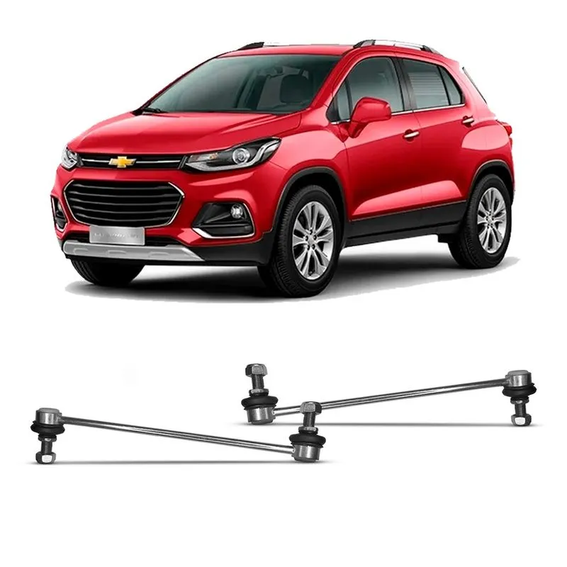 Par Bieleta Barra Tirante Estabilizadora Suspensão Dianteira Chevrolet Tracker 2013 2014 2015 2016 2017 2018 2019