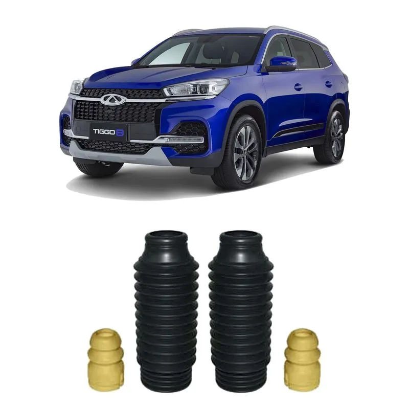 2 Kit Parcial Batente Dianteiro Tiggo 8 2020 2021 2022 2023