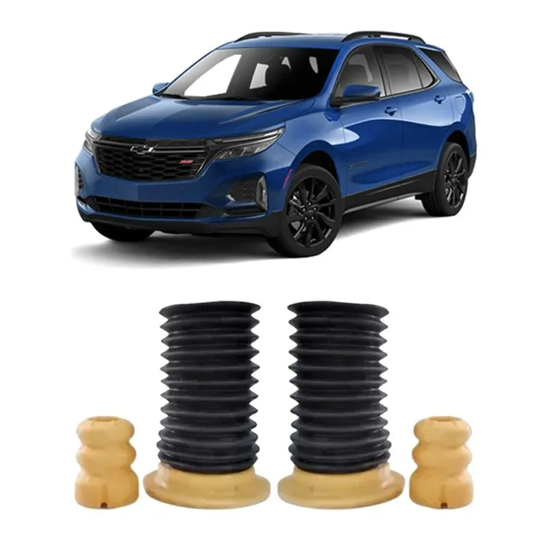 Kit Guarda Pó Batente Dianteiro Equinox 2019 2020 2021 2022