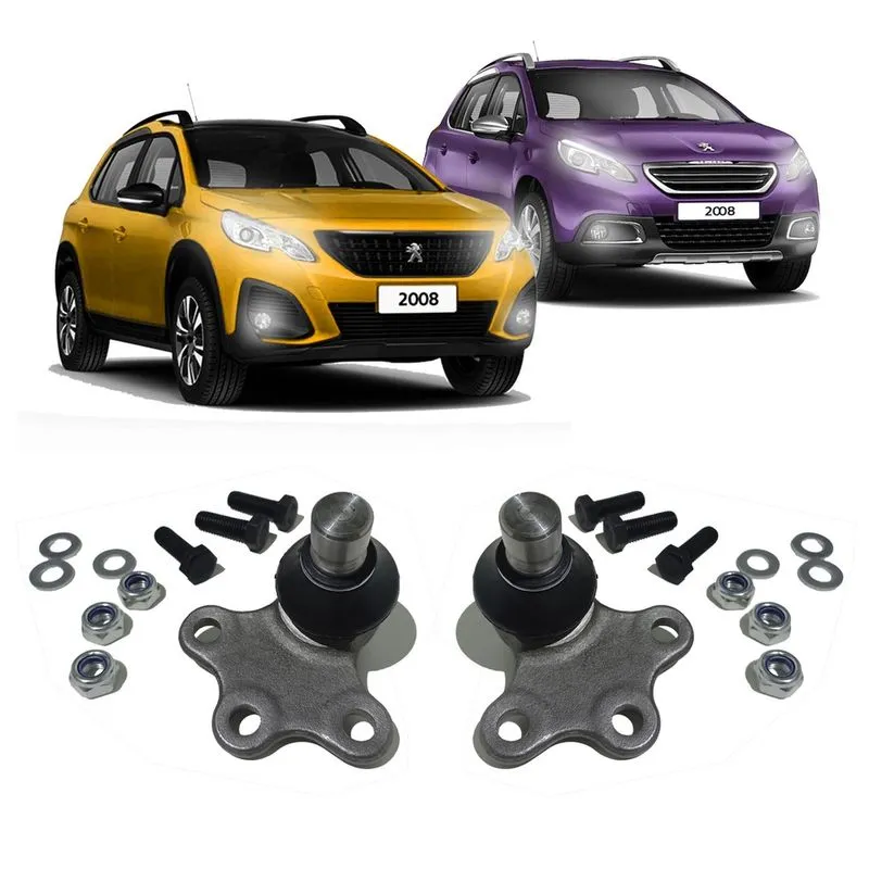2 Pivô Bandeja Suspensão Dianteira Peugeot 2008 2018 2019 20