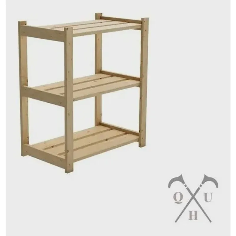 Aparador Espaçoso Moderno Oferta 100% Pinus 60x50cm Multiuso
