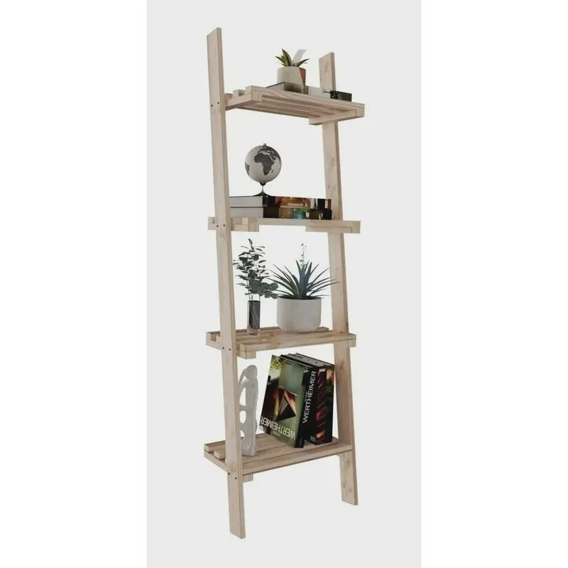 Kit Estante Para Sala 4 Tábuas Suporta Até 60Kg Em Oferta Minimalista