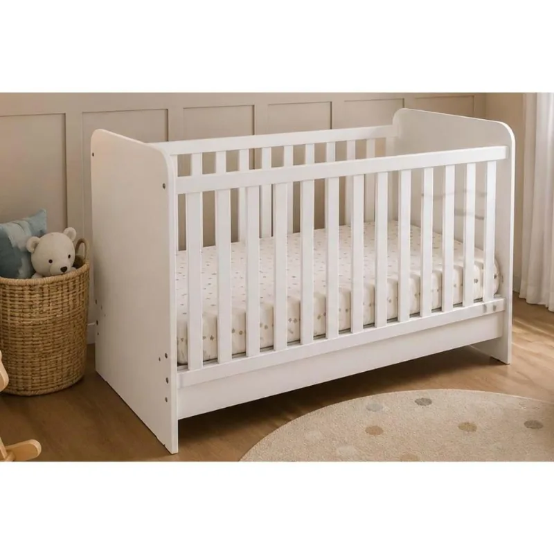 Berço / Mini Cama Infantil T404 Branco Kappesberg