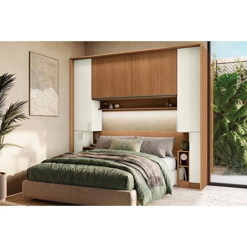 Quarto Planejado Casal Liga 5 Peças 8 Pontos Qm32 Off