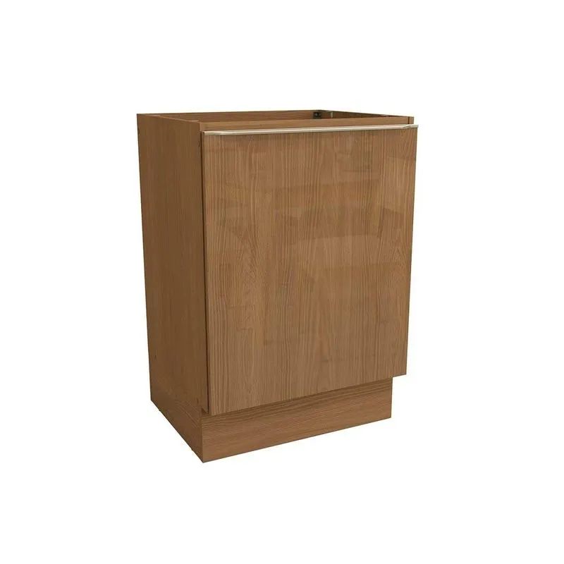 Gabinete Cozinha Modulado Vibra T623 C/ 1 Porta S/tampo 60cm Canela Lacca Kappesberg