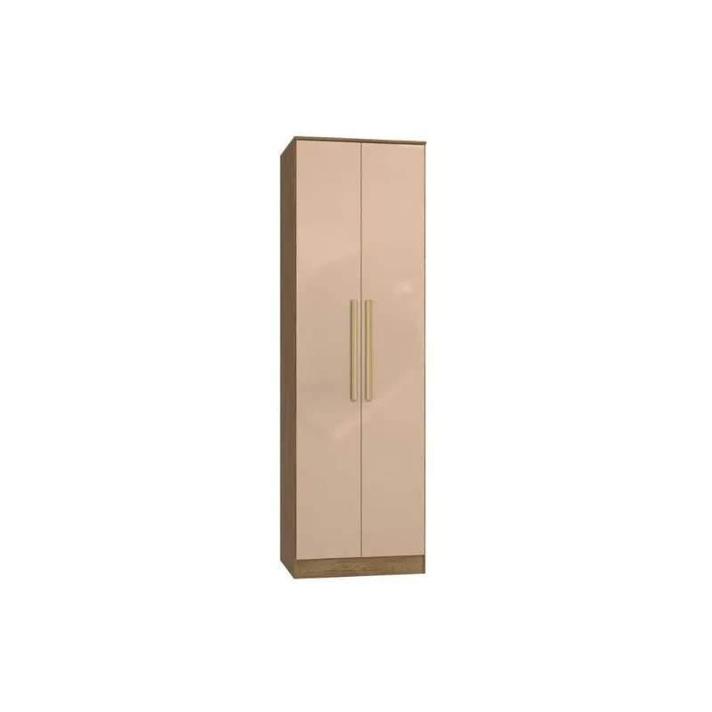 Guarda Roupa Modulado Adapt N534 c- 2 Portas Nogueira-macadamia - Kappesberg