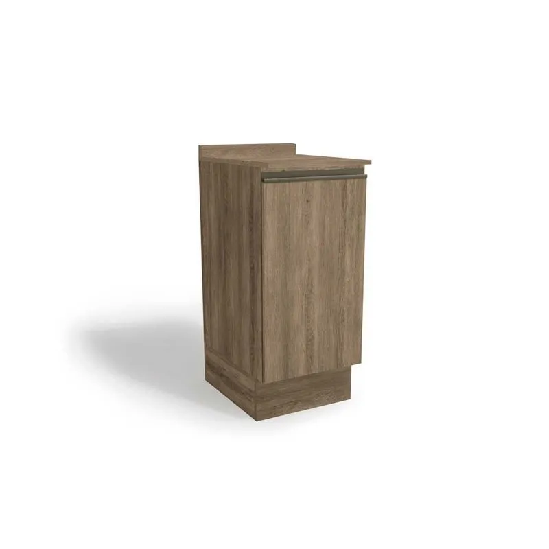 Cozinha Modulada Kappesberg Maxxi Nicho G741 c/ Tampo 40cm Nogal/Nogal-Kappesberg