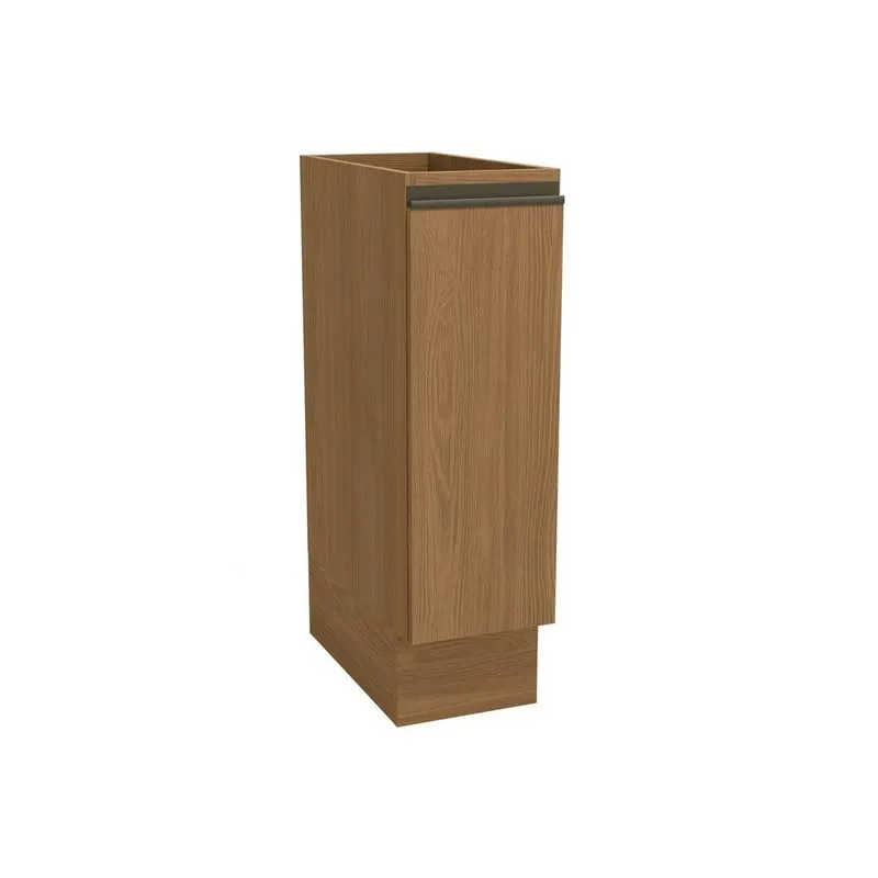 Módulo Cozinha Kappesberg Maxxi Balcão G737 Porta Condimento c/ 1 Porta s/Tampo 25cm Canela-Kappesberg