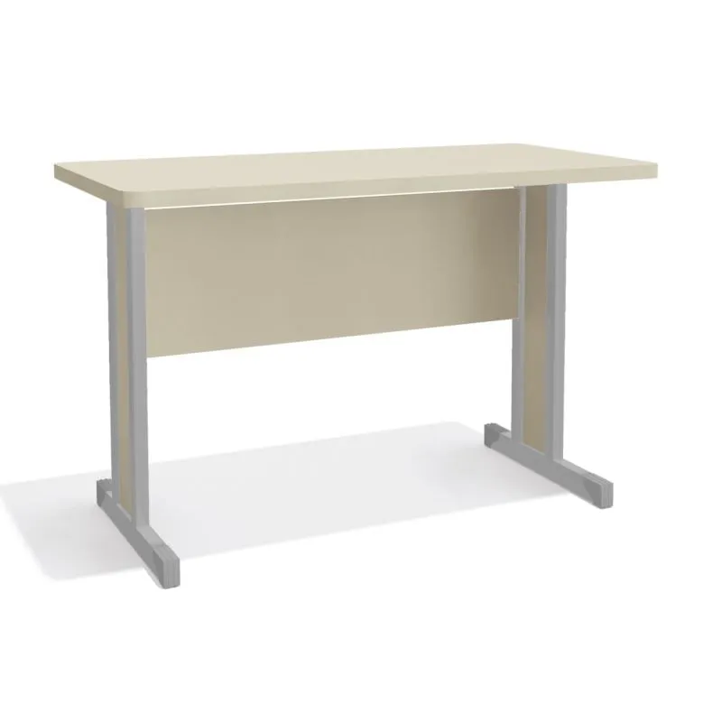Mesa para Escritório Secretária Versátil 123 cm Argila - Kappesberg