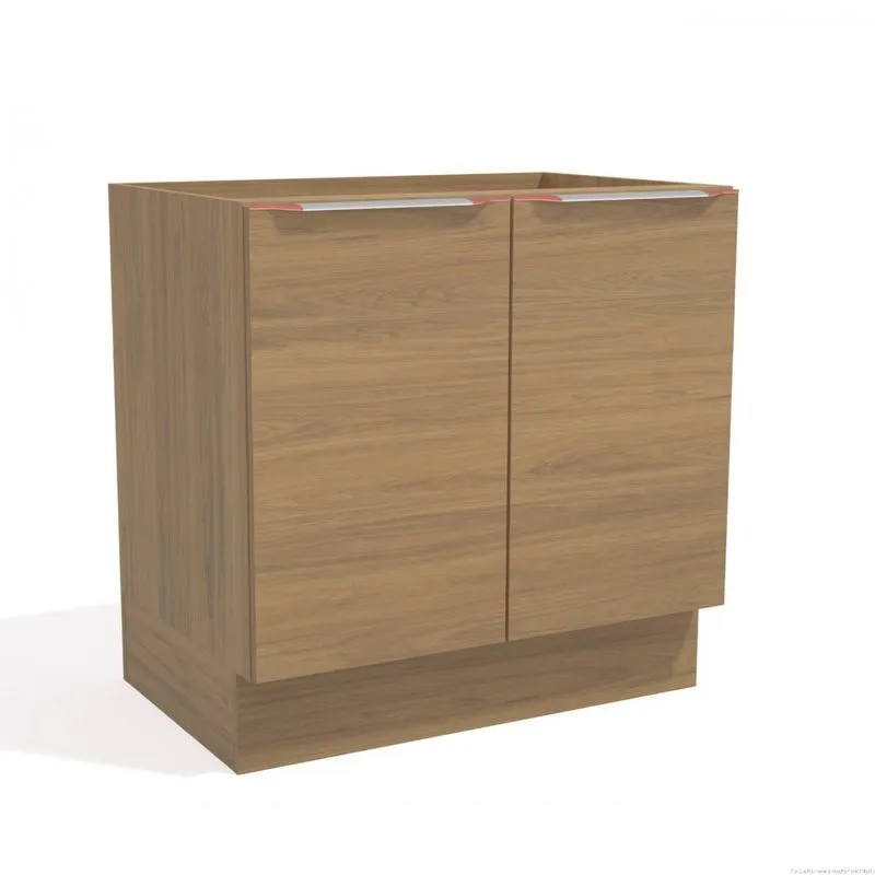Balcão sem Tampo 2 Portas 80cm P308 Premium Kappesberg Itapuã