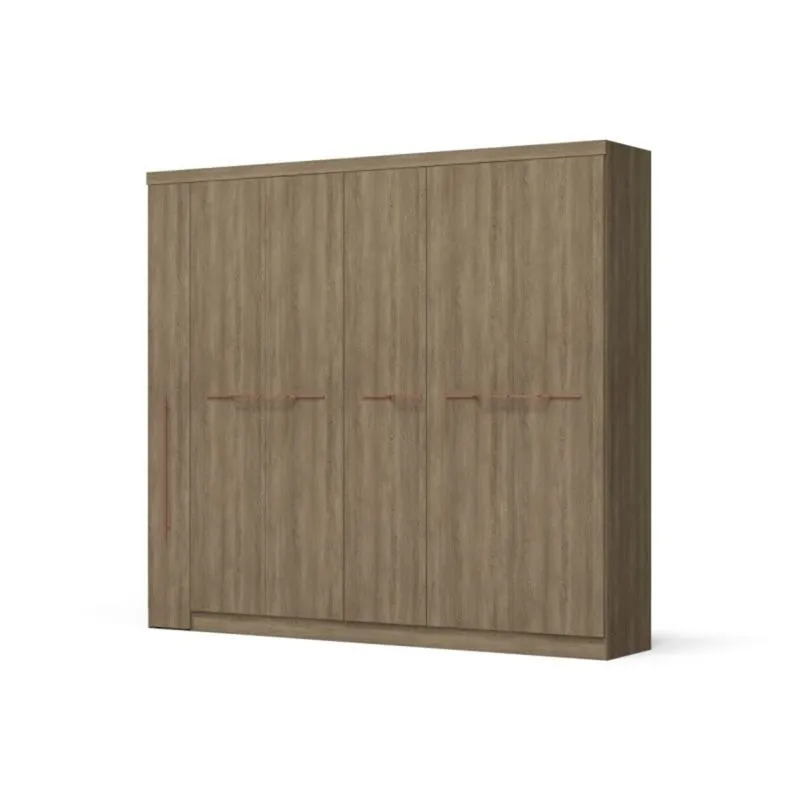Guarda Roupa Casal F546 06 Portas Nogal - Kappesberg