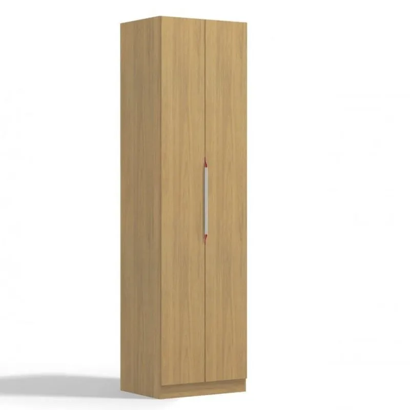 Guarda Roupa Canto Reto A-2550 L-700 2 Portas 3 Gavetas Kappesberg Itapuã