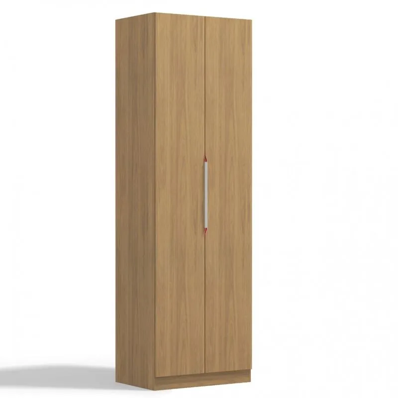 Guarda Roupa Modulado 2 Portas e Cabideiros 255cmx80cm Kappesberg Itapuã
