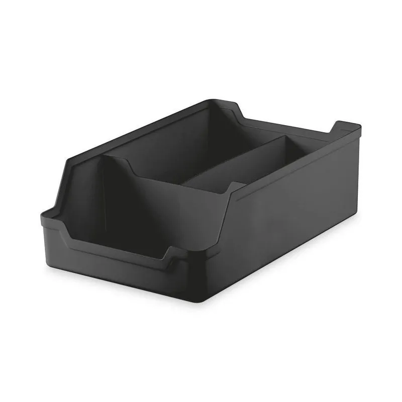 Organizador Com Divisória 18x28 Cm - Preto