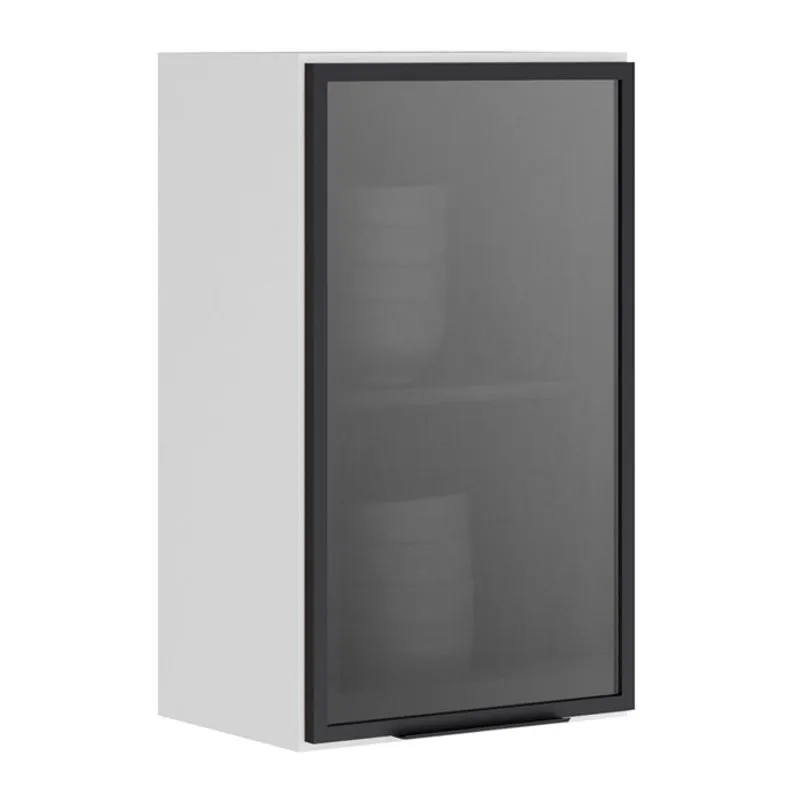 Armario Aereo 1 Porta 40 CM 100% MDF Kali Premium 3046.4 Branco Nicioli