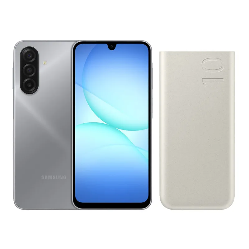 A17 5G (128GB) - Cinza + Bateria Portátil 10000 mAh Combo
