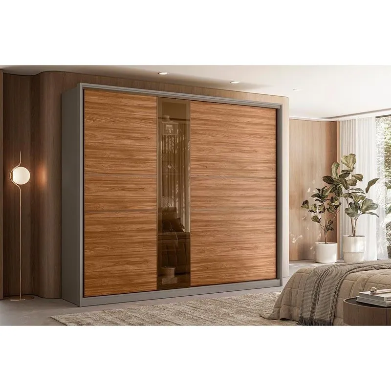 Guarda Roupa Solteiro 2 Portas 1 Vd 6 Gv Authentic Nog Demóbile