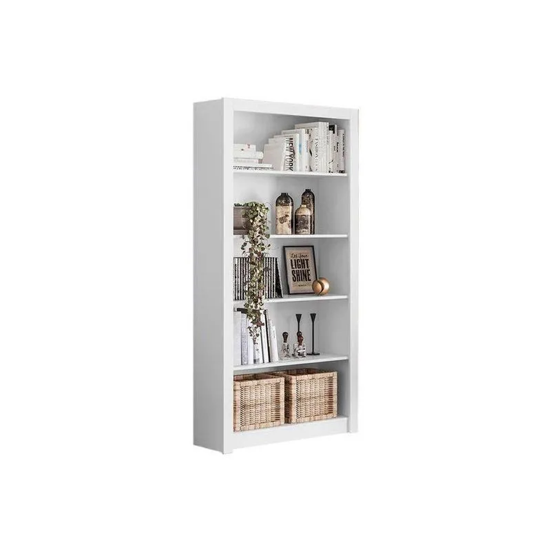Estante Livreiro Casal Presence c/ 4 Prateleiras Branco - Demóbile