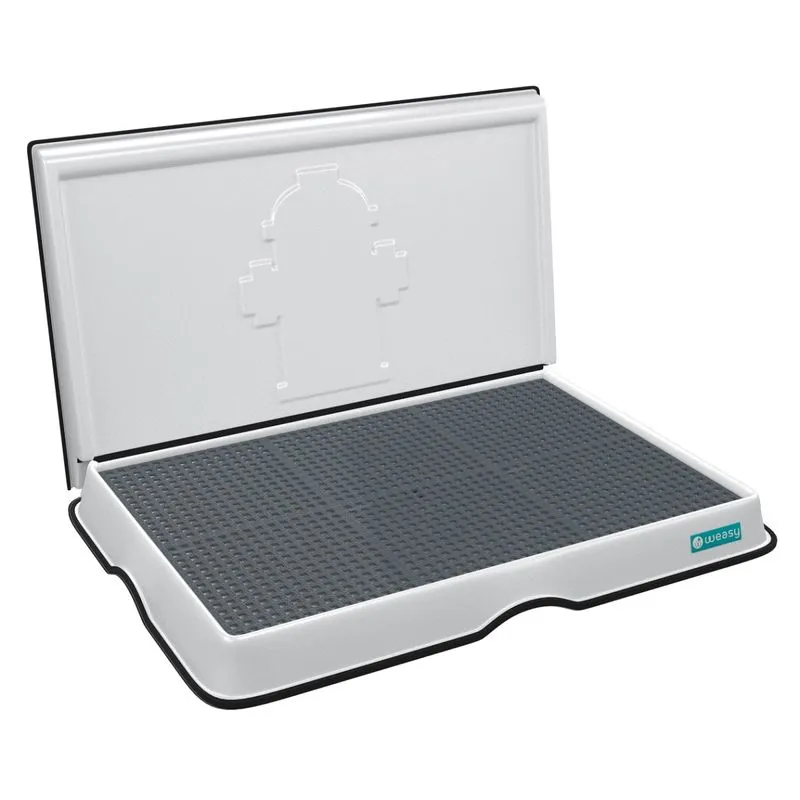 Weasy para Cachorro Grande Branco Papel com Parede