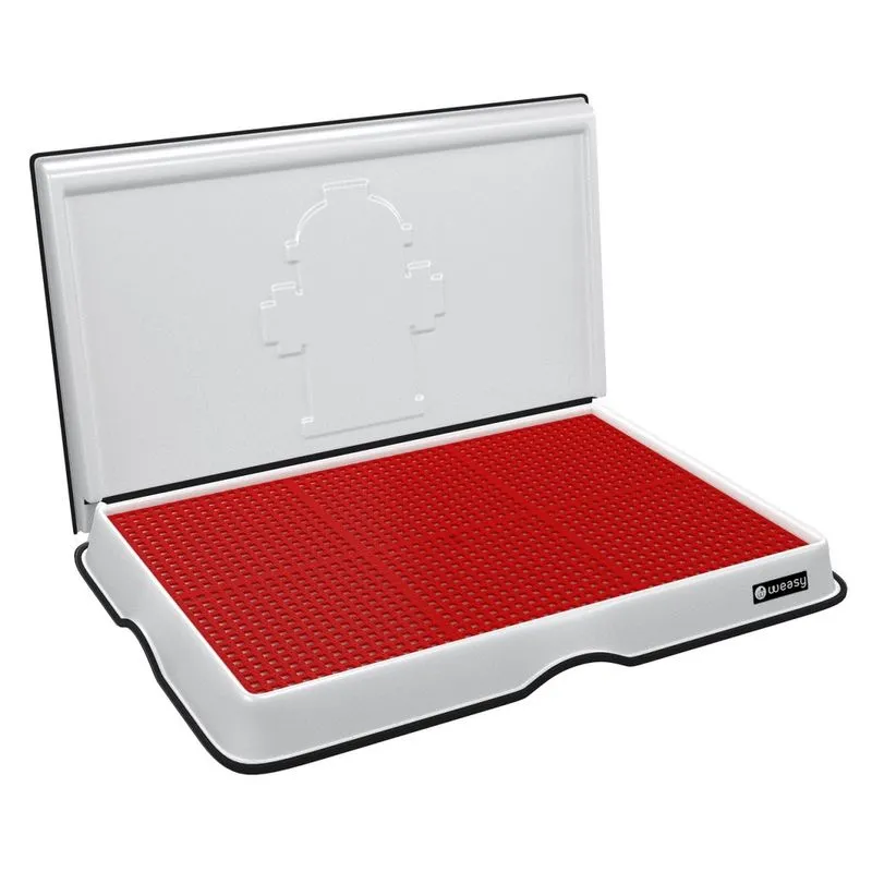 Weasy para Cachorro Grande Branco Papel com Parede