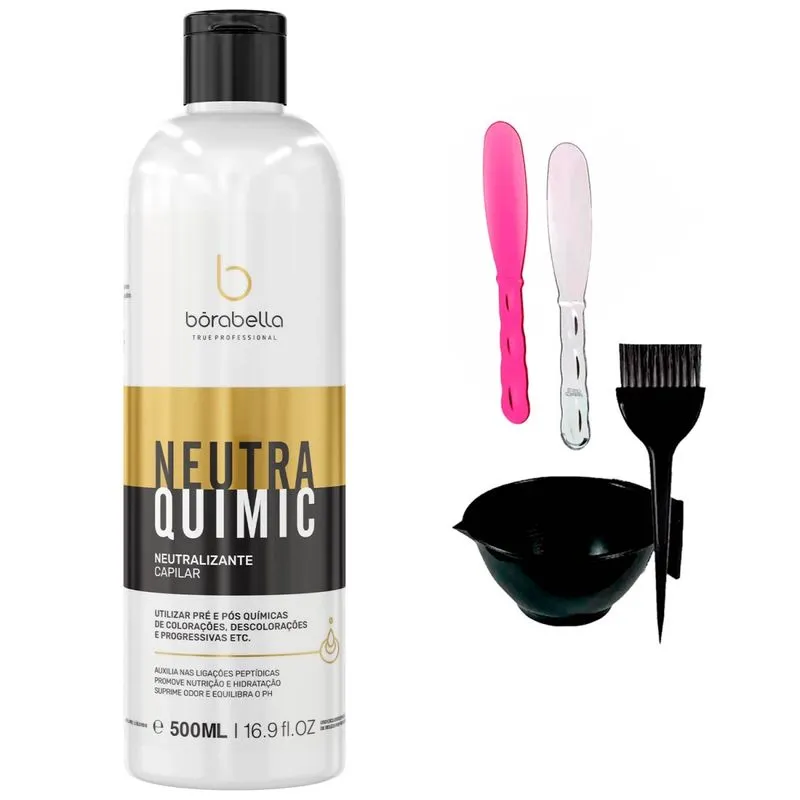 Borabella Neutraquimic Equilibra Ph 500Ml + 2 Espátulas/Cumbuca