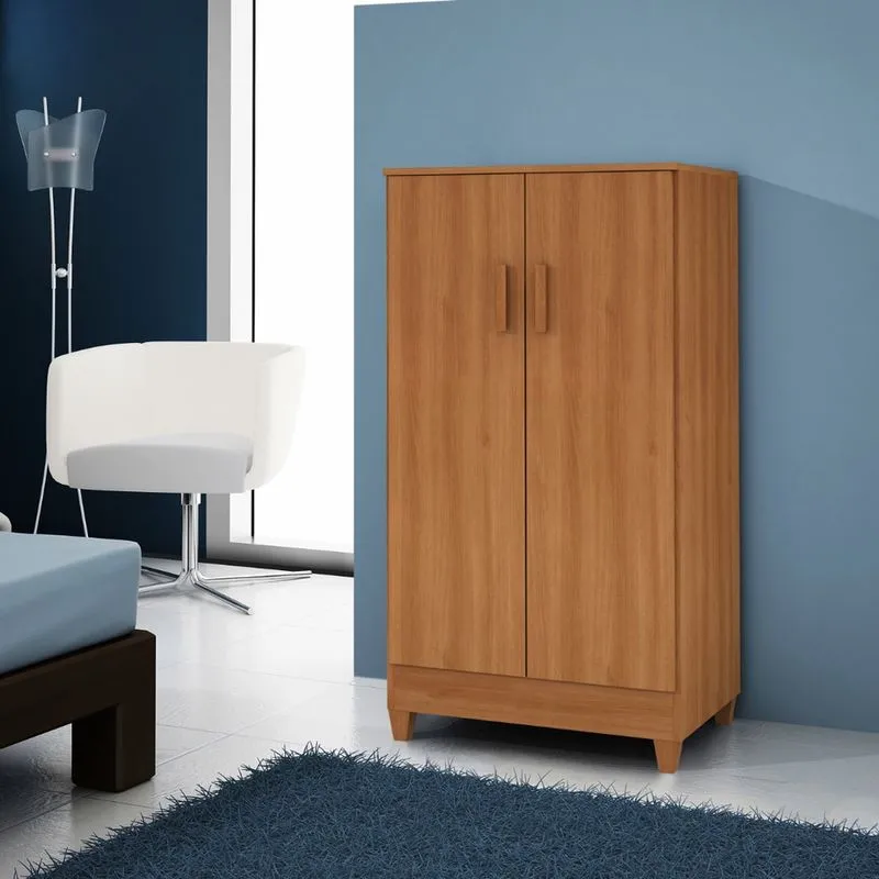 Armário Organizador Sapateira Slim 2 Portas - Cinamomo
