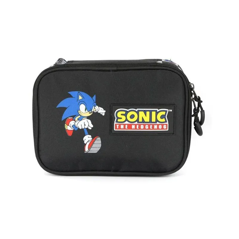 Estojo Box Sonic Hedgehog Branco - Luxcel