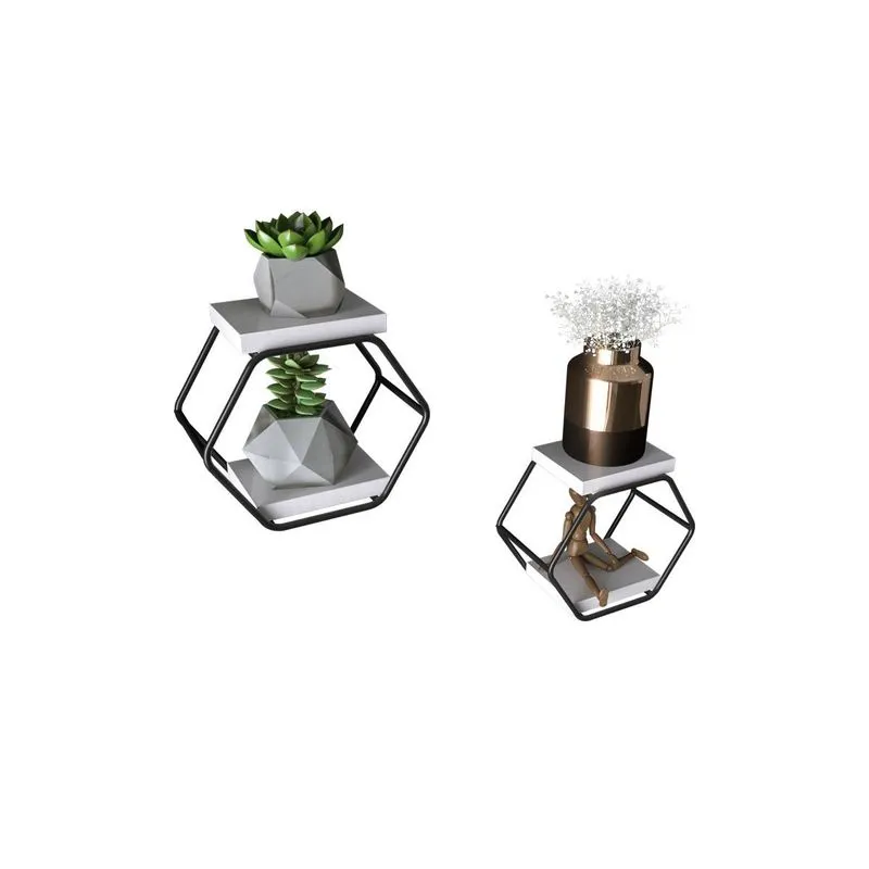 2 Nichos Aramado Com 2 Prateleiras Mdf Reforçado Rustico