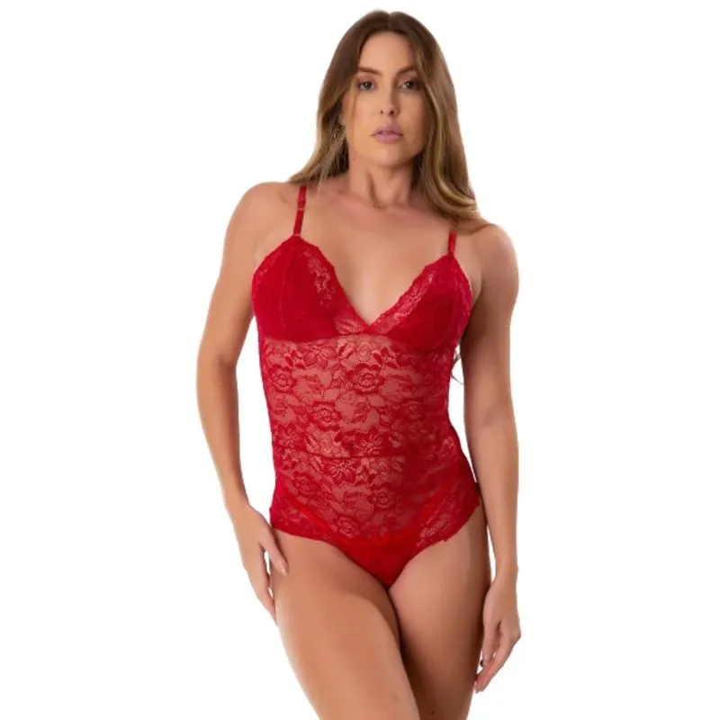 Body Sensual Sem Bojo Feminino De Renda Lingerie Sexy Moda Íntima