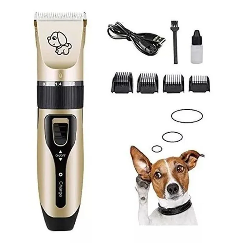 Máquina De Tosa Gatos Recarregável Bivolt - Pelagem Perfeita