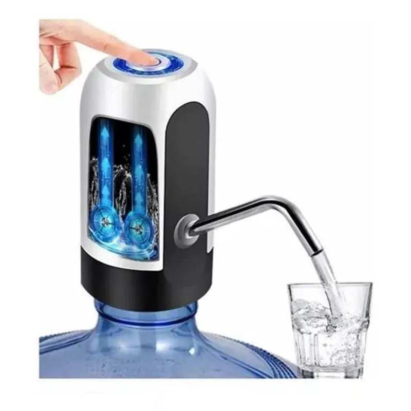 Bomba Elétrica Para Água De Galão - Bebedouro Elegante