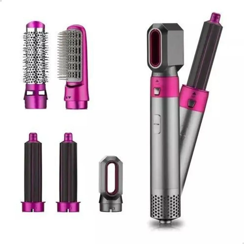 Escova Secadora 5 Em 1 - Alisadora E Modeladora - 1100w