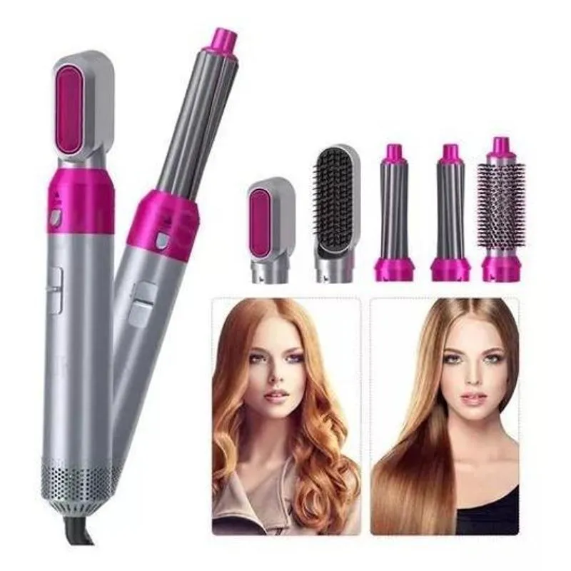 Beleza E Praticidade: Secador De Cabelo 5 Em 1 - 110v