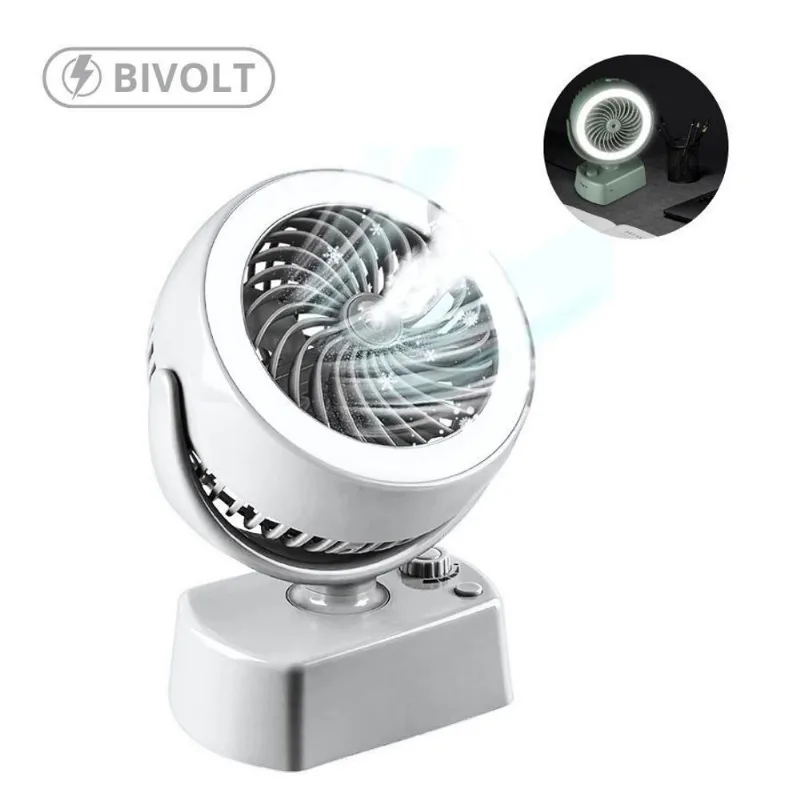 Ventilador De Mesa Silencioso Usb - Compacto Certificado