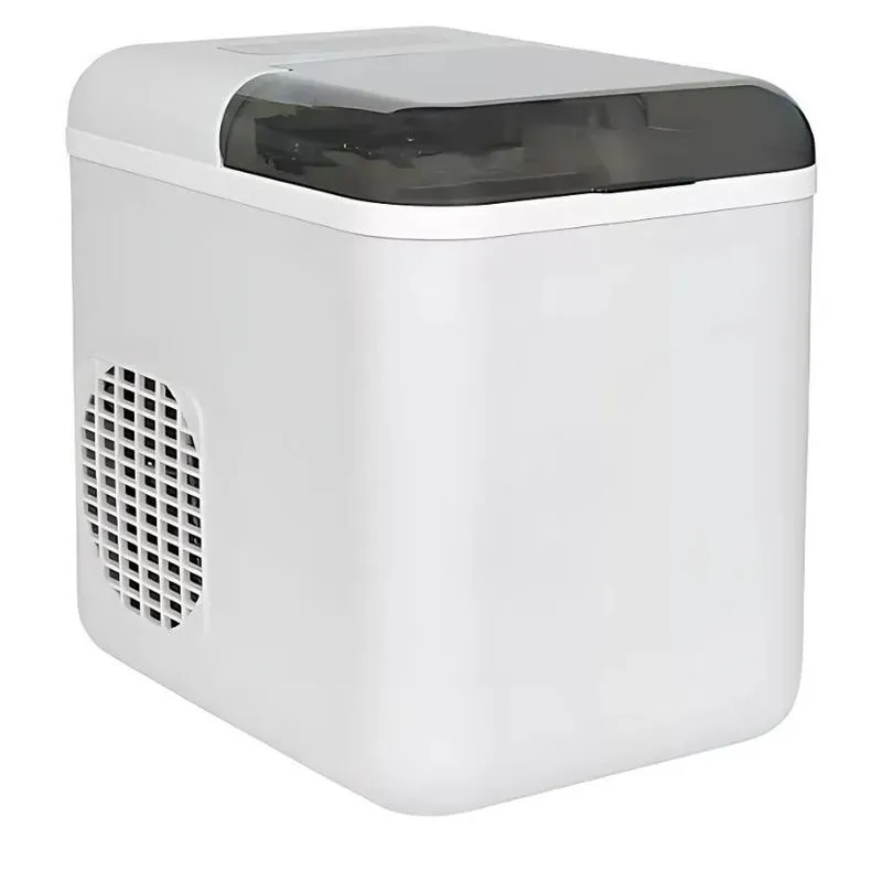 Máquina De Gelo Elétrica - Produção Contínua De Gelo - 110v Cinza