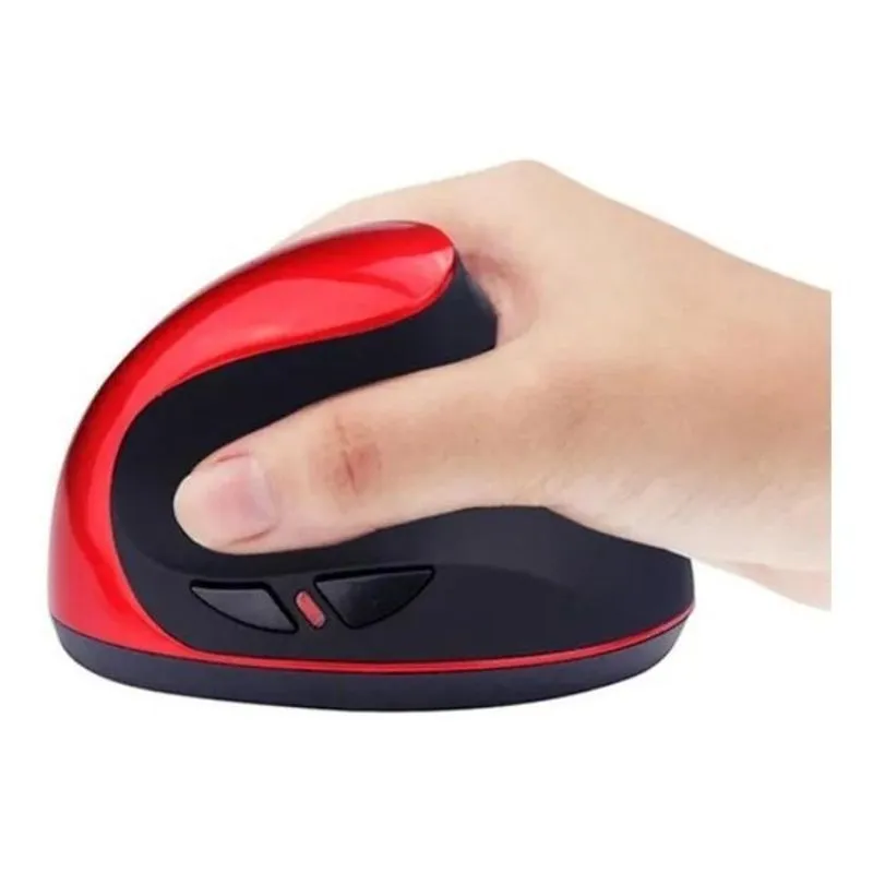 Mouse Sem Fio Ergonômico Xzhang Xz-882 Preto 2400 Dpi