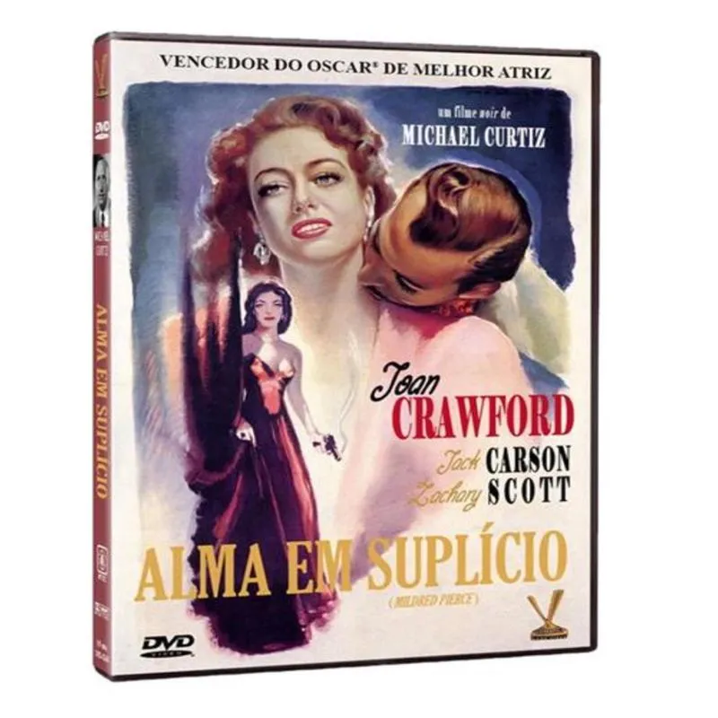 Dvd Alma Em Suplício - Michael Curtis Joan Crawford Versátil
