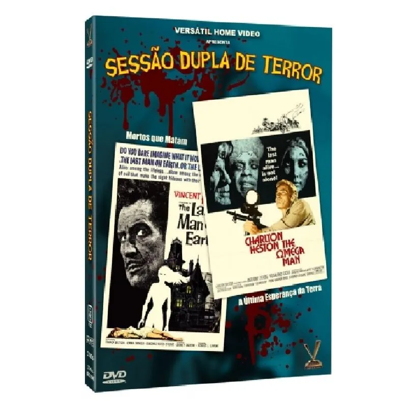 DVD Sessão Dupla De Terror