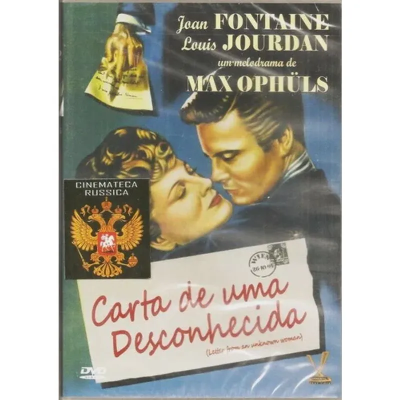 Carta de Uma Desconhecida dvd original lacrado