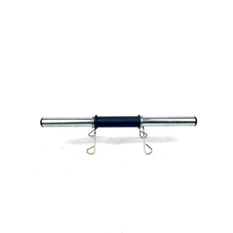 1 Halter Barra Oca 40cm Com Pegada Emborrachada + Presilhas