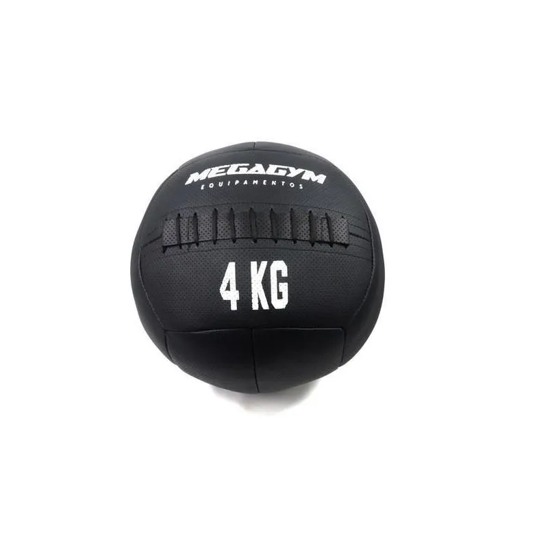 Wall Ball Couro 4kg Para Crossfit E Funcional